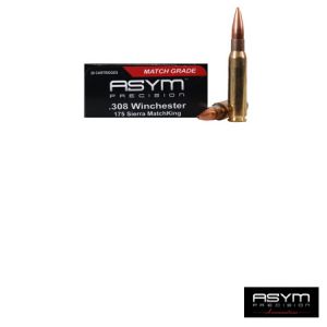 **.308 Winchester Sierra MatchKing - 175 Grain 20 Rounds - ASYM Ammo