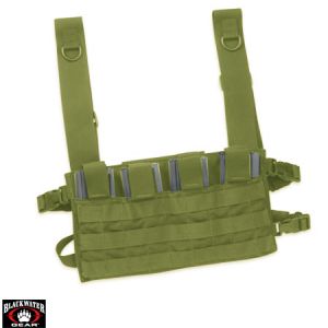 **Molle Low Profile Rack Chest - Ranger Green - BlackwaterGearBushnell