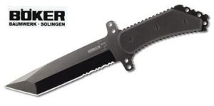 **Armed Forces Fixed Tactical Tanto Knife - Boker