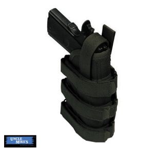 **Universal Molle System Pistol Holster Black - Uncle Mikes Bushnell