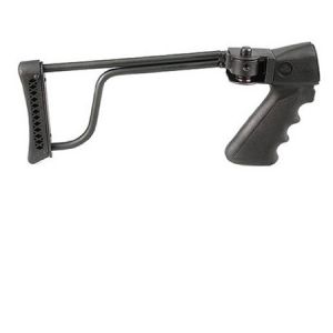 **Remington 870 Folding Stock Replacement Blued - Butler Creek Bushnell