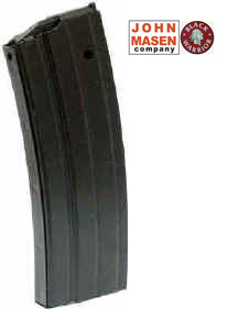 **Mini 14 223 Remington 30 Round Steel Magazine - Blue - John Masen