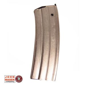 **Mini 14 223 Remington 30 Round Steel Magazine - Nickel - John Masen