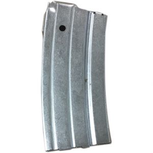 **Mini 14 223 Remington 20 Round Steel Magazine - Nickel - John Masen