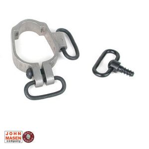 **Ruger 10/22 Steel Barrel Band & Sling Swivel - Stainless - John Masen