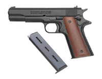 **Govt. 45 Auto Blank Gun Firing Pistol - Blued