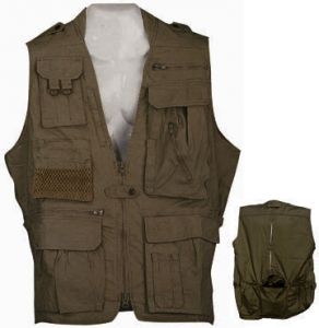 **Safari Vest - Black - Humvee