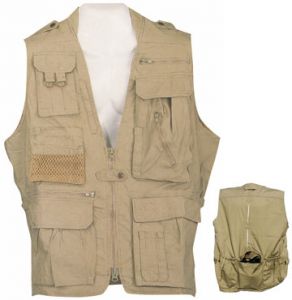 **Safari Vest - Khaki - Humvee