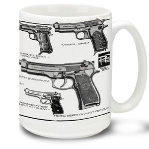 **Beretta Weapons of the World Coffee Cup Mug