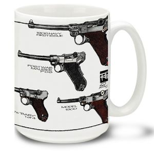 **Luger Weapons of the World Coffee Cup Mug