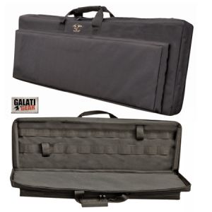 **38 Inch Single Discreet Square Carry Rifle Case - Black - GalatiGear