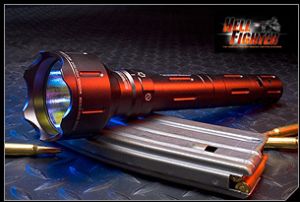 **Hellfighter X21 Tactical Entry Light with Impact Bezel - Dark Ops