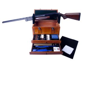 **Gunmaster Wooden Toolbox Universal Select Deluxe Cleaning Kit - DAC