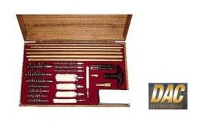 **Deluxe 12 Gauge Shotgun Cleaning Kit - Wooden Box - DAC Technologies