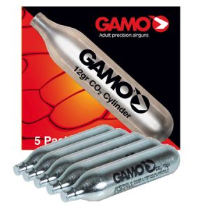 **CO2 Cartridges 12gr Pack of 5 Gamo