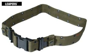 **Marine Style Quick Release Pistol Belt - Black -  Leapers UTG