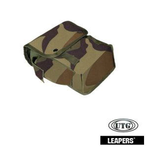 **AK47 Magazine Belt Dump Pouch - Holds 6 - Woodland Camo Leapers UTG