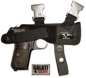 **Horizontal Concealment Holster Only - 2-3 inch Barrel Autos - Galati