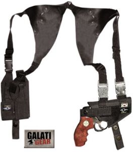 **Concealment Rig 4 inch Barrel Revolvers Horizontal Holster - Galati