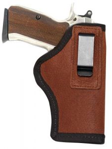 **Leather In The Pants Holster for 3 1/2 Inch barrel Full Size Autos