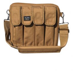 9mm Magazine Pouch Bag - 12 Pockets - Coyote Brown - Galati Gear