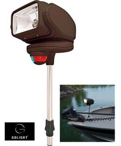 **GoBee Marine Stanchion Boat Light Mount with Wireless Remote-Golight