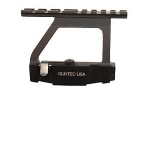 **AK-47 Saiga Side Scope Mount with Quick Release Lever - Guntec USA