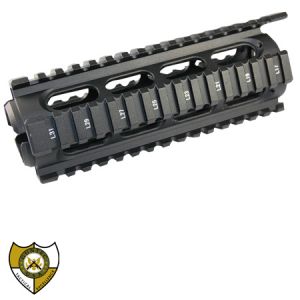 **AR-15 7 inch Two-Piece Drop-in Quad Rail - Guntec USA