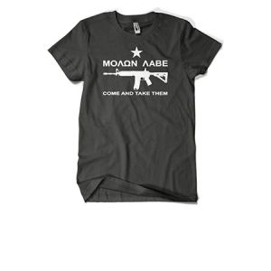 **Molon Labe Come and Take Them T-Shirt - Black - I Digital Studio