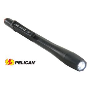 **Pelican L4 1830 LED Flashlight Black Pen Light with 3 AAAA Batteries