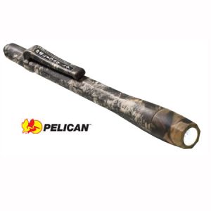 **Pelican L4 1830 LED Flashlight Mossy Oak with 3 AAAA Batteries