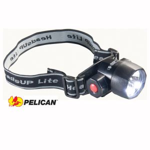 **Pelican HeadsUp Lite 2620 Headlamp Flashlight with 3 AAA Batteries