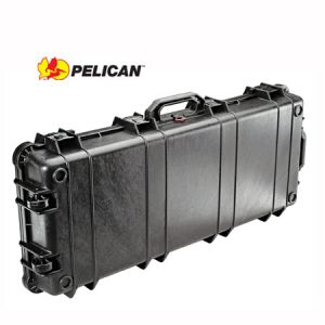 **Pelican 1700 Long Gun Hard Case Black Solid Foam - 38.1 x 16.0 x 6.1