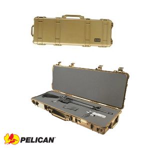 **Pelican 1720 Long Gun Case with Foam - DesertTan - 44.3 x 16.0 x 6.1