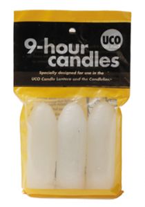 **Replaceable UCO 9 Hour Candles - 3 Pack