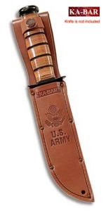 **Ka-Bar U.S. Army Brown Leather Sheath - Kabar Knives