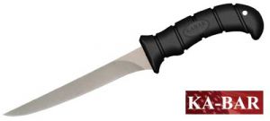 **Ka-Bar Ka-Fillet 9 Inch Fishing Knife - Hard Sheath - Fixed Blade - Kabar Knives