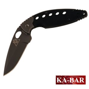 **Kabar TDI Law Enforcement Folder Knife Straight Edge - Kabar Knives