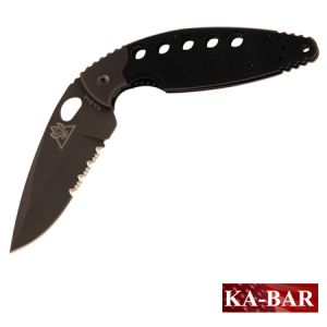 **Kabar TDI Law Enforcement Folder Knife - Serrated Edge - Ka-bar Knives