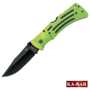 **Ka-bar Zombie Mule Folder Straight Edge Knife - Folder - Kabar Knives