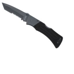 Ka-Bar G10 MULE Tanto Serrated Edge Knife - Folder - Kabar Knives