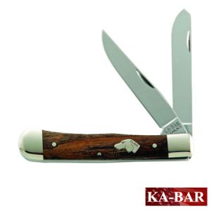 **Kabar Dogs Head Two Blade Trapper Folding Knife 3211 - Ka-bar Knives