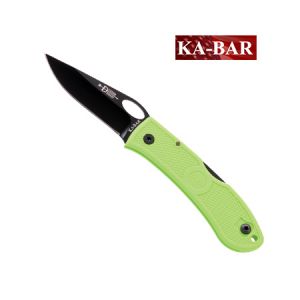 **Dozier Folding Hunter with Hole - Zombie Green Kabar Knife - Ka-bar Knives