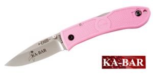 **Kabar Small Dozier Folder Knife - Pink - Ka-bar Knives