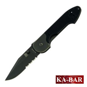 **Kabar Fin Mojo Folder Serrated Edge Folding Knife 5549 Kabar Knives