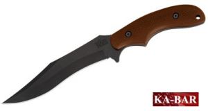 **Ka-Bar Adventure Baconmaker Knife - Straight Edge Fixed Blade - Kabar Knives