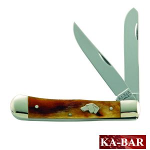 **Kabar Dogs Head Two Blade Trapper Folding Knife 8211 - Ka-Bar Knives