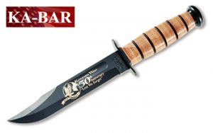 **Korean War Kabar 50th Anniversary Commemorative Knife - USMC - Kabar