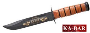 **Kabar 110th Anniversary Army Knife Straight Edge Leather Sheath Kabar