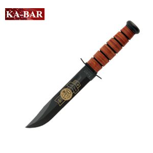 **115th Aniversary Ka-bar Army Knife with Leather Handle - KabarKnives